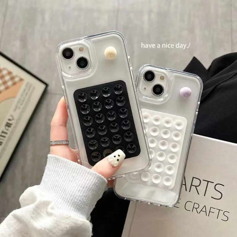 Phone Cases - Siliconen zuignap telefoonhouder mat multifunctionele zuignap