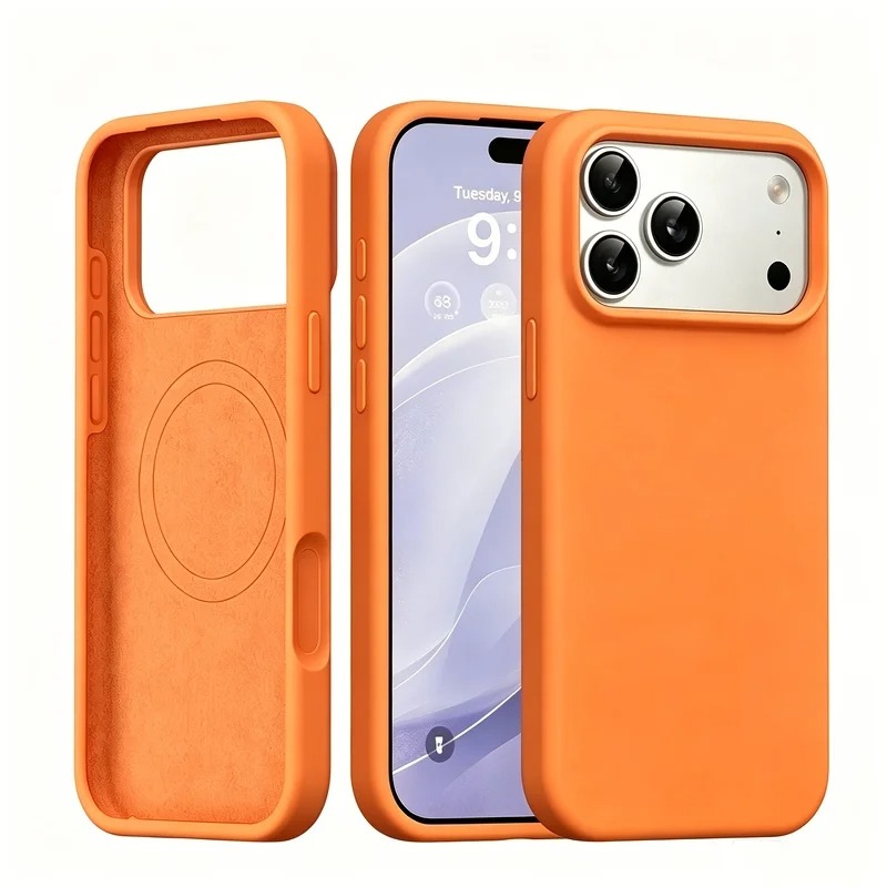 Liquid Silicone Magnetic Phone Case - Nieuwe vloeibare siliconen magnetische hoes voor