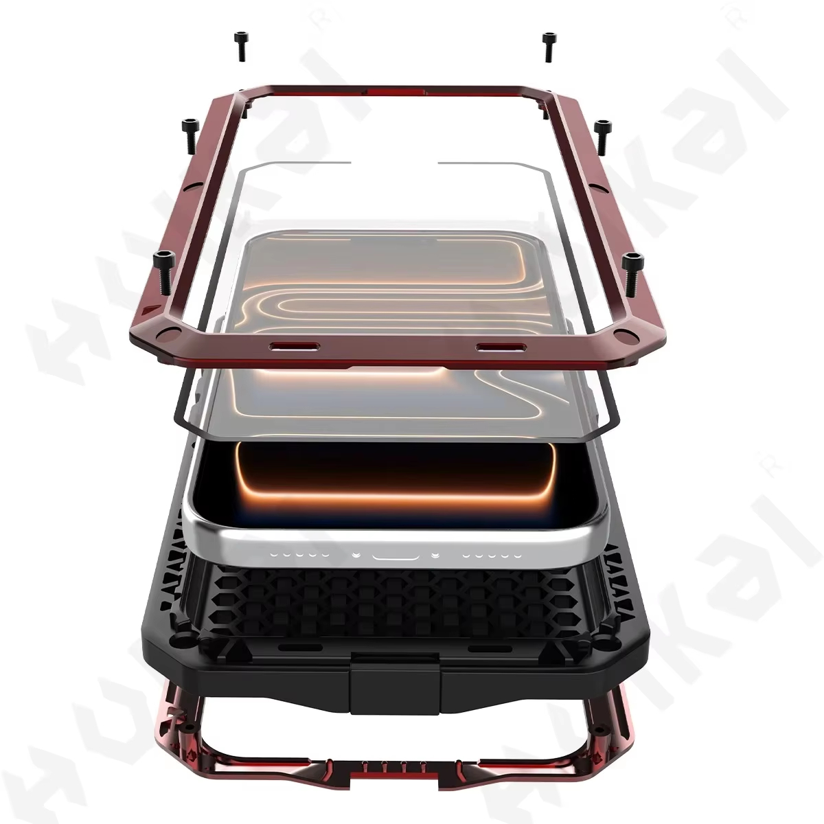 Heavy Duty 360 Full Body Protective Case - Hoesje voor iPhone 18 17 16