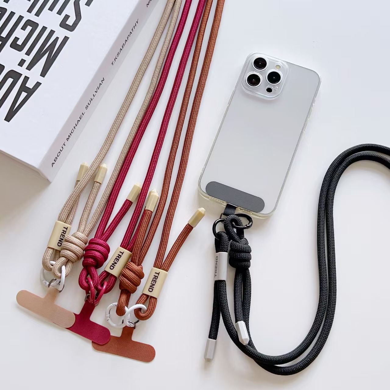 Crossbody Lanyard Neck Strap Case - Verstelbare Mode Anti Verlies Telefoon Lanyard