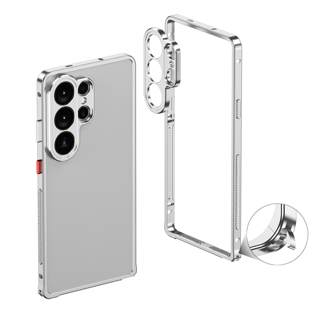 Metal Bumper Aluminum Frame Case - Samsung Galaxy S26 Ultra Plus S25