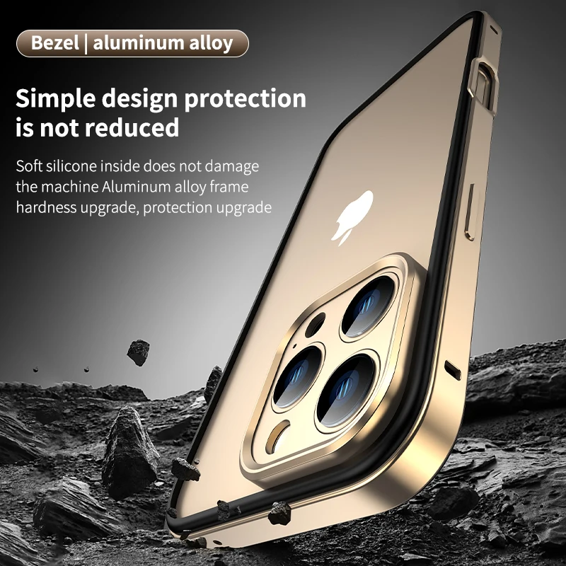 Camera bescherming + hybride s - Metal Bumper Aluminum Frame Case recensie en prijs