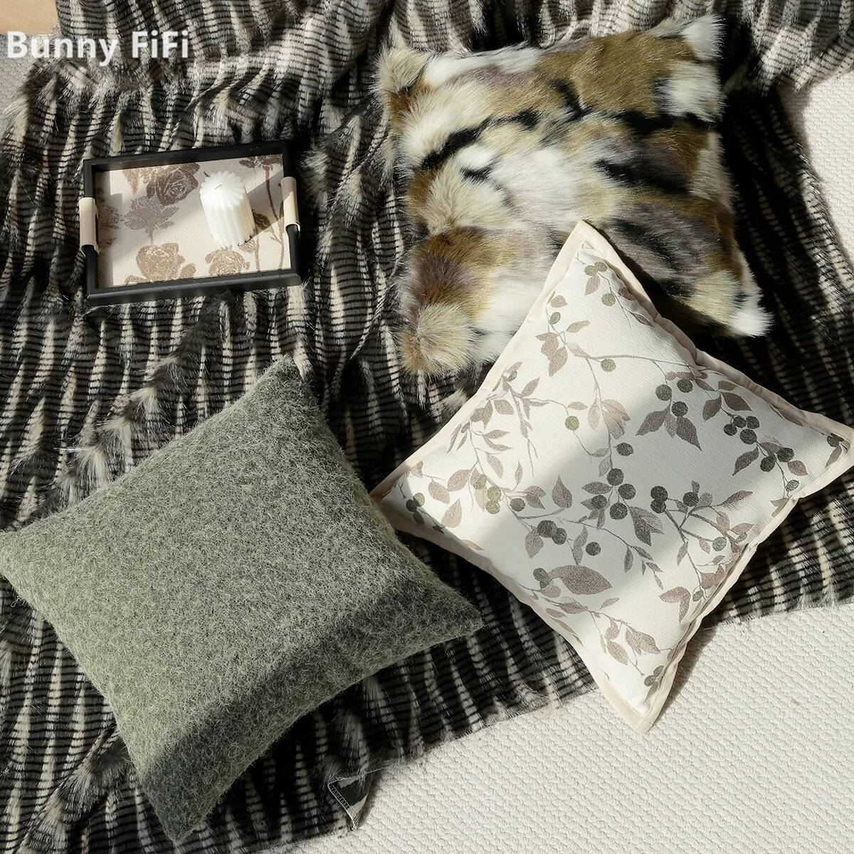 Luxe kussenhoezen met bloemenp - Vintage Floral Pattern Soft Case recensie en prijs