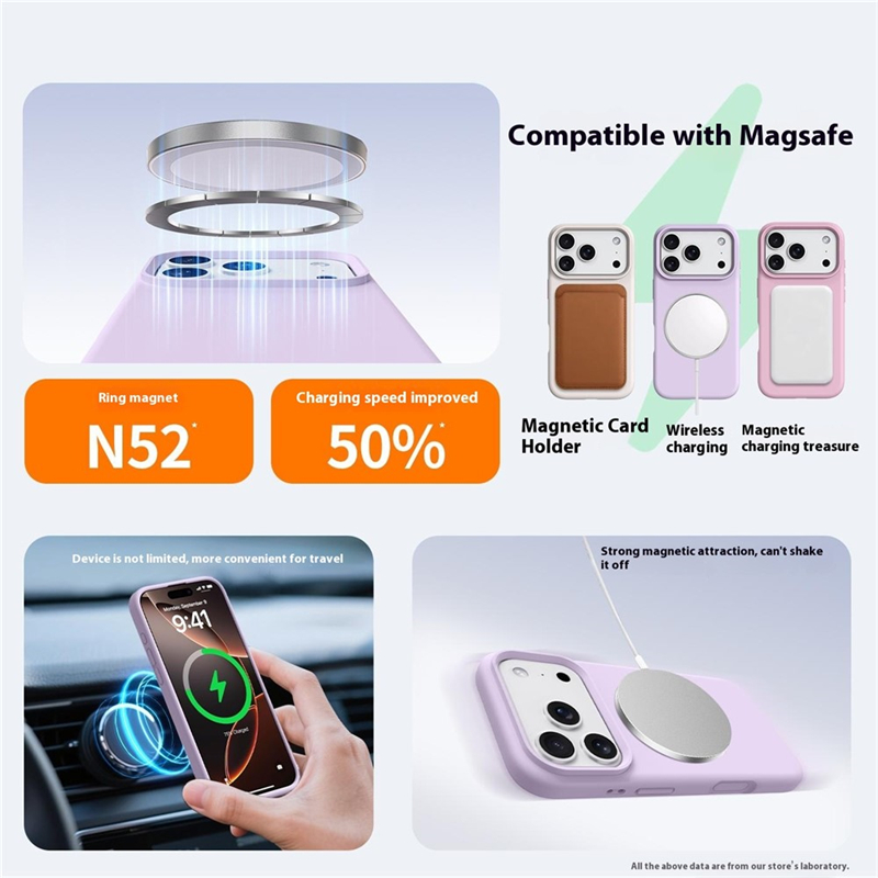 Vloeibare siliconen magnetisch - Liquid Silicone Magnetic Phone Case recensie en prijs