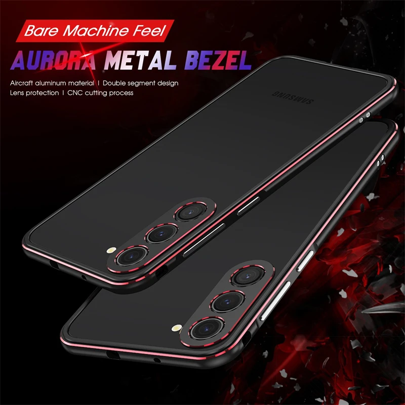 Aluminium bumper & metal lens  - Metal Bumper Aluminum Frame Case recensie en prijs